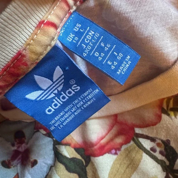 Adidas Floral Burst T-Shirt - Multicolor - Picture 2 of 10